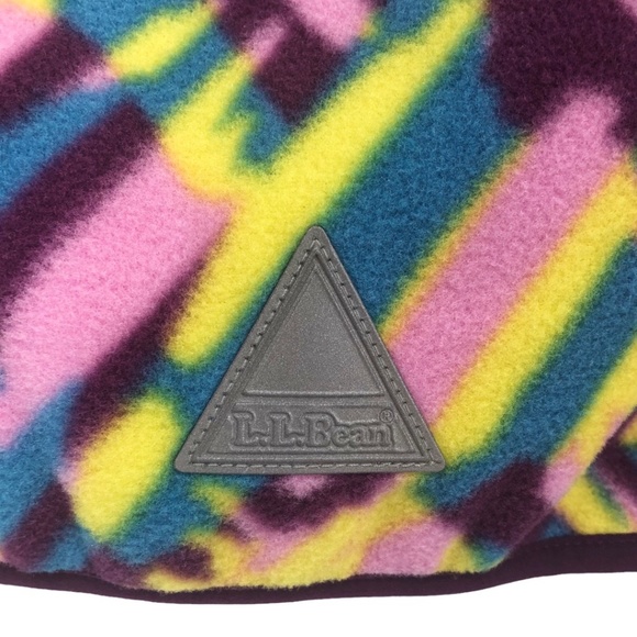 L.L. Bean Kids Retro Mountain Classic Fleece Hooded Jacket NWT - Picture 8 of 17
